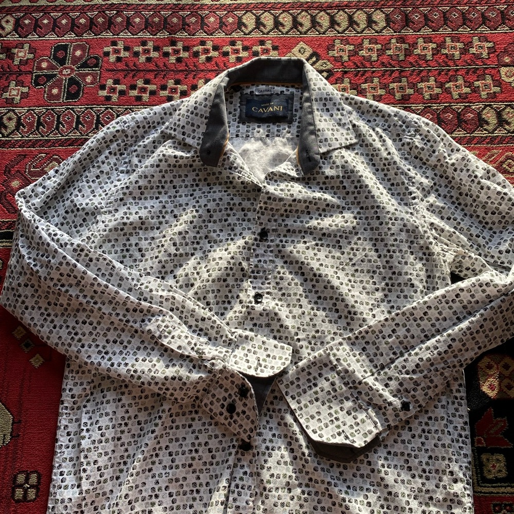 *Cavani made in turkey dress shirt